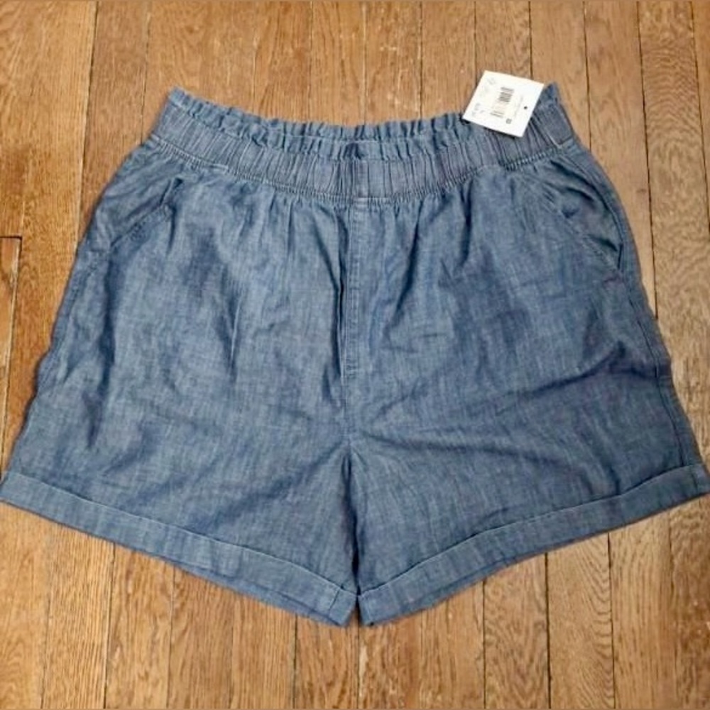 Falls Creek, XL,Women's Blue Denim Shorts, NWT